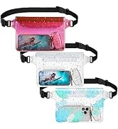 F-color Waterproof Waist Pack - Waterproof Phone Pouch with Waist Strap - Cruise Essentials