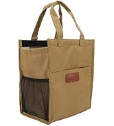 Mumusuki Insulated Thermal Lunch Bag, Wide Open Tote Bag Lunch Box with Front Pocket Reusable for...
