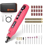 HARDELL Mini Cordless Rotary Tool, 5-Speed 3.7V Rechargeable Rotary Tool Kit with 69 Accessories,...