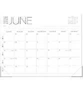 GuassLee Desk Calendar 2026, 12-Month Desk Calendar from June. 2026 to May. 2027, 14" X 11" Month...