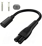 Tedubax 5V USB C Shaver Charger Adapter for Philips Norelco OneBlade QP2724 QP2834 QP4530 QP1924 ...