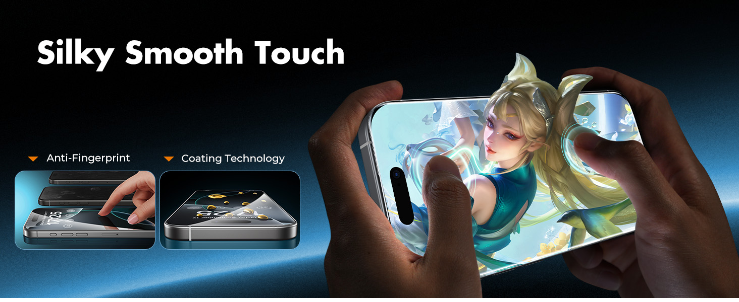iPhone 16 Pro Max Screen Protector Tempered Glass