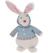 Boston International Easter Figurine Tabletop, Shelf, Mantel Décor, 17.25-Inches, Noah Bunny