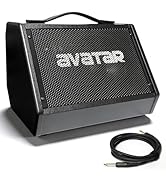 Avatar Electric Drum Amp 20W, Peak Power 50W Edrums Ampplifier Personal Monitor Speaker for Home ...