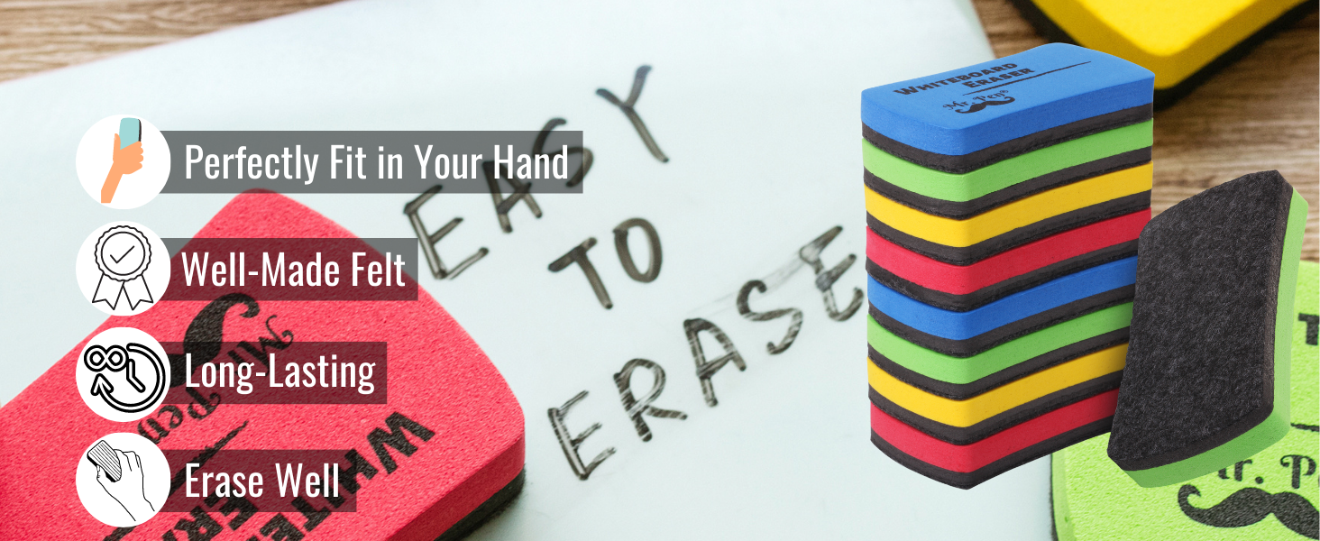 Magnetic Dry Erase Erasers, Dry Erase Board Erasers, Magnetic Whiteboard Eraser, Dry Erasers