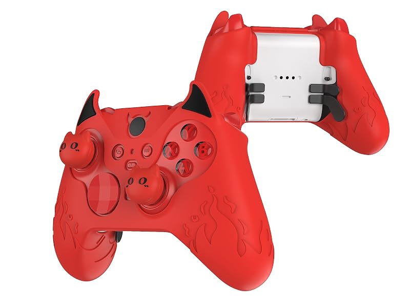 PlayVital Cute Demon Silicone Case Cover for Xbox Elite Wireless Controller Series 2