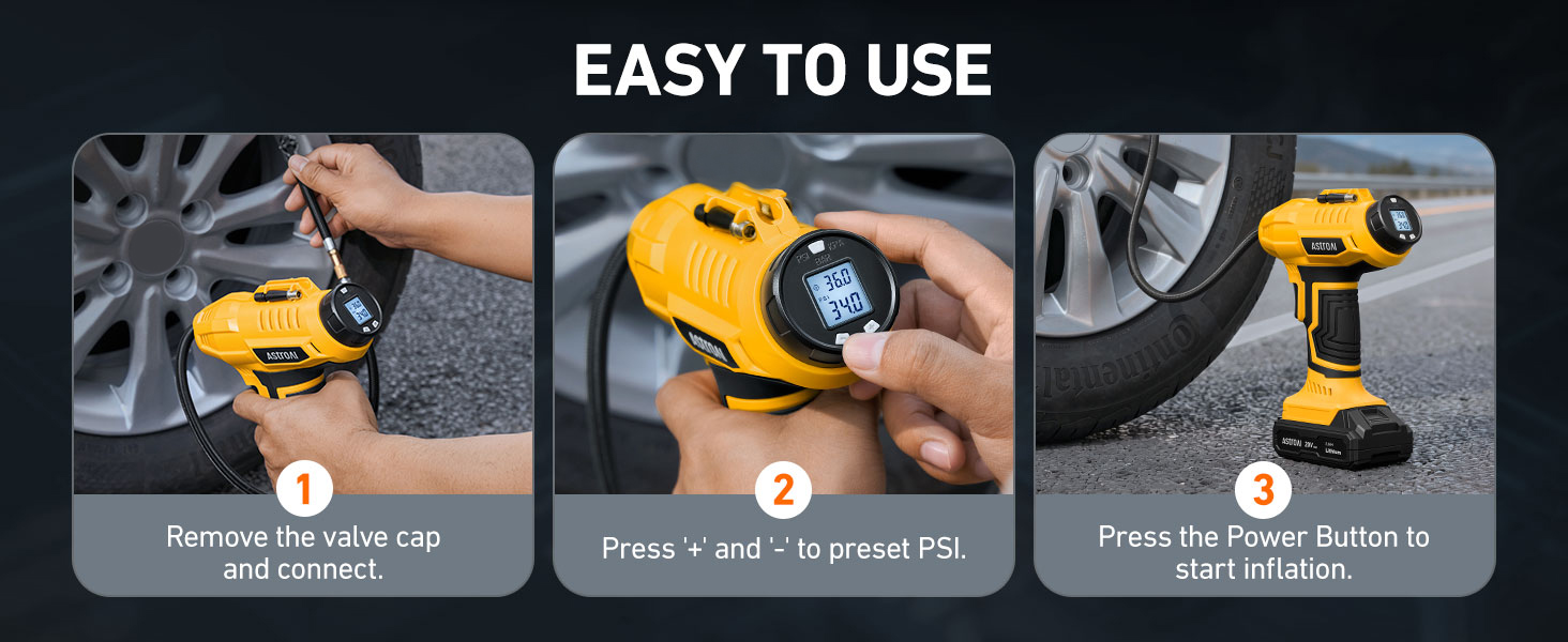 Cordless Tire Inflator