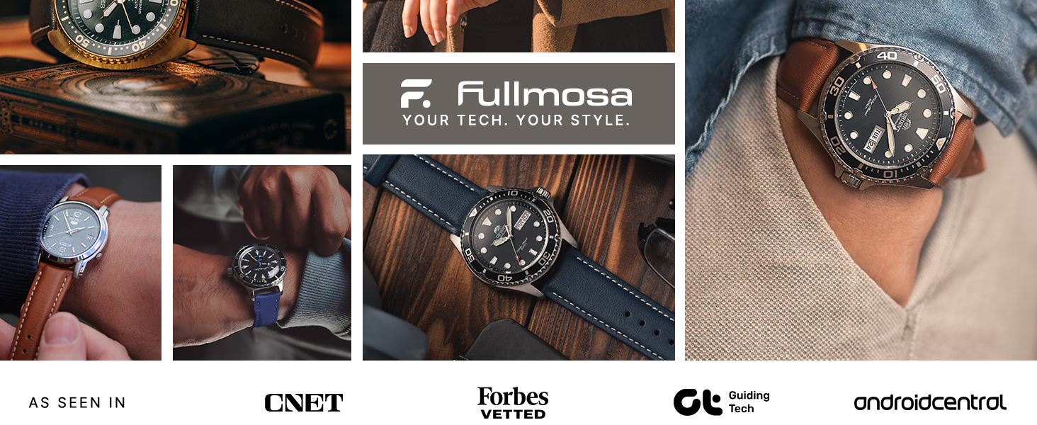 leather watch bands for men