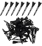Choicbaby 40 PCS Black Hair Clips Metal Duckbill Clip 2.2 Inch Duck Clips for Hair Single Prong C...