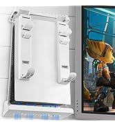 PSVR2 PS5 Wall Mount Kit, PlayStaion5 Console Vertical Stand Accessories with Touch Controllers H...
