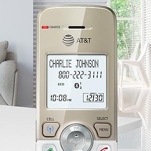 AT&T, ATT, Caller ID, Call Waiting, Additional Handset, Accessory Handset