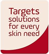 Face wash and body wash for daily skin care, targets solutions for every skin need message