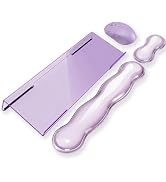 Computer Keyboard Stand Pad with Gel Wrist Rest Keyboard Pad Support with Comfortable Wrist Pad E...