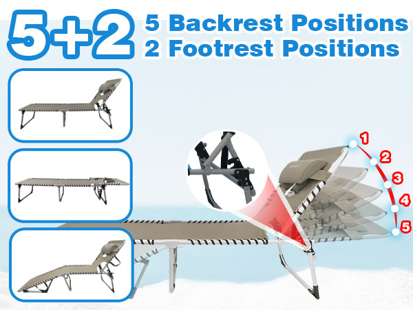 folding chaise lounge