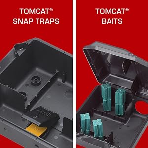 Use with Tomcat Snap Traps or Baits