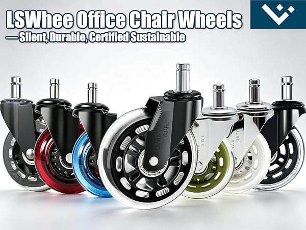 office chair wheels
