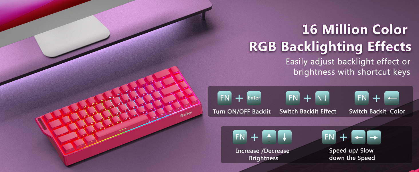 teclado inalámbrico computer keyboards Gaming accessories Gaming set up
