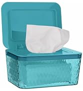 Whiidoom Wipes Dispenser, One-Handed Operation Wipe Holder for Baby & Adult, Seal-Designed Wipes ...