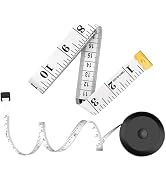 2 Pack Sewing Tape Measures for Body Craft Weight Loss Measurements Retractable 60-inch 1.5 Meter...