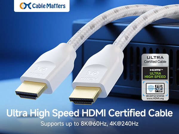 48Gbps 8K HDMI cable