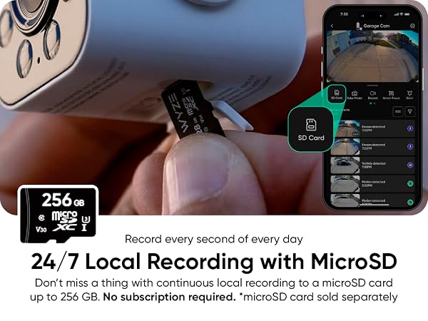 Wyze Bulb Cam microSD