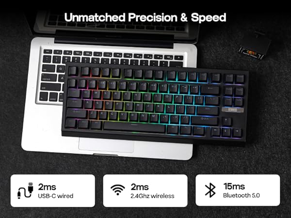 EPOMAKER G84 80% Gasket Mechanical Keyboard