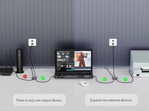 Expand two network devices.