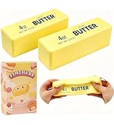 2 Pack Slow Rising Dumpling Squishy Butter Squeeze 2026 Upgraded Slow Rebond Butter Squishy Toy S...