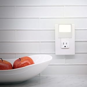 ge night light always on led flat panel