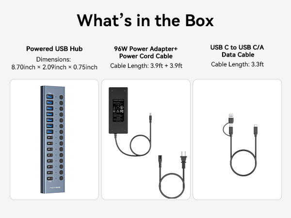 usb hub with power