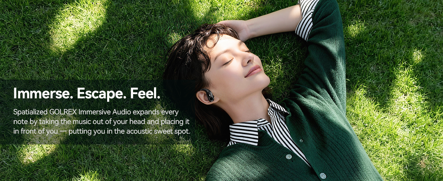 Immerse. Escape. Feel.