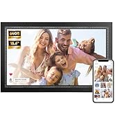 Digital Picture Frame 15.6 Inch Digital Photo Frame with 64GB Storage, 1920 * 1080 IPS FHD Touchs...