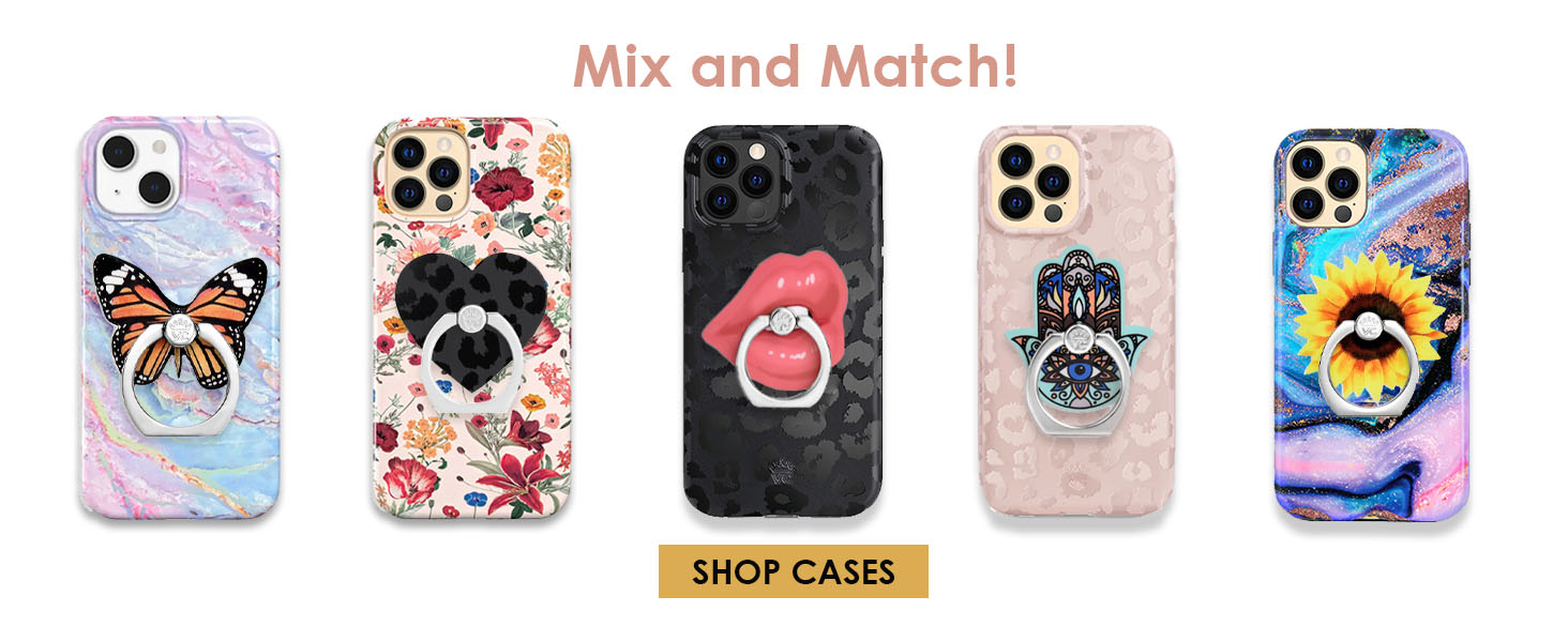 phone case and matching ring