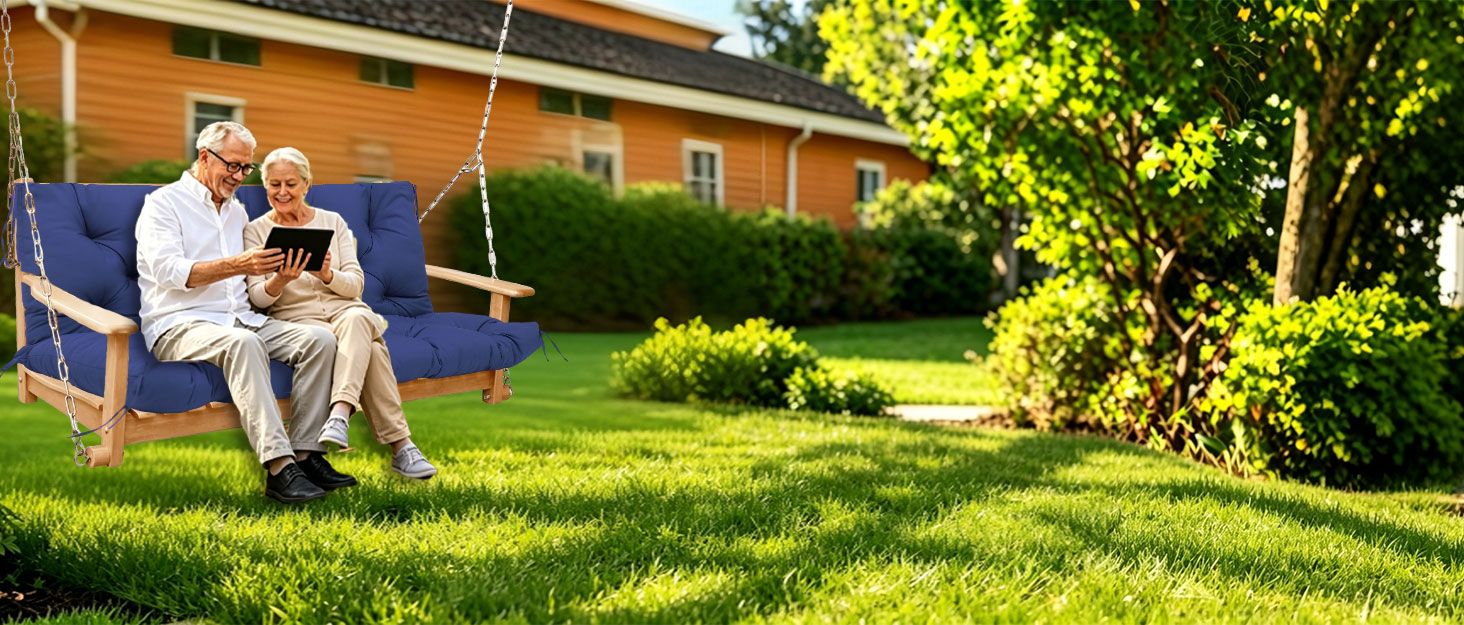 outdoor swing cushions