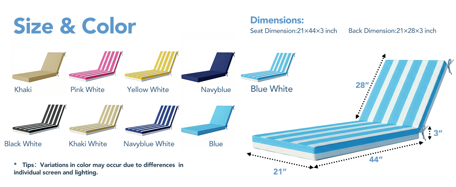 OUTDOOR LOUNGE CUSHION
