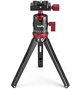 SmallRig Tripod for iPhone Desktop Mini Tripod - Aluminum Alloy 20 inches/ 50 cm with 360 Degree ...