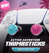 KontrolFreek Performance Thumbsticks - Heist Edition - For Playstation 5 (PS5) and Playstation 4 ...
