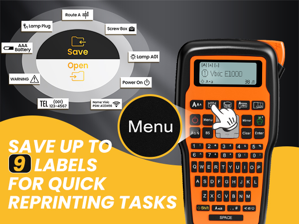 e1000 label makers save for next reprinting