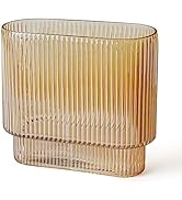 Bfttlity Clear Glass Vase Glass Vases for Flowers Clear Vase for Living Room Dining Table Entrywa...