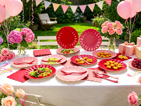 Pink Birthday Decorations for Birthday,Wedding, Bridal Shower