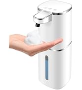 Automatic Foaming Soap Dispenser Touchless, Digital Display 9-Level Adjustable Smart Hand & Dish ...