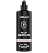 Preston Lane Luxury Dish Soap, Mayfair Scent | Plant Powered Formula with Essential Oils | Tough ...