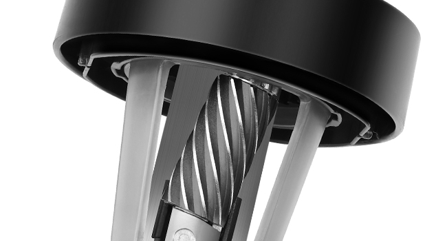 Long Life Helical Steel Blade