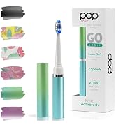 Pop Sonic Electric Toothbrush (Ombre) - Travel Toothbrushes w/AAA Battery | Kids Electric Toothbr...