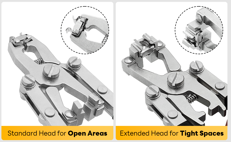 Rotable Cage Nut Tool