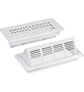 MMFSF Floor Vent Covers, 4x10 Adjustable Heat Air Vent Deflector, 2-in-1 Floor Register, Vent Cov...