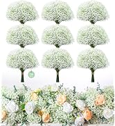 250Pcs Babys Breath Artificial Flowers Bulk-Fake Babys Breath Flowers | White Gypsophila Bouquets...