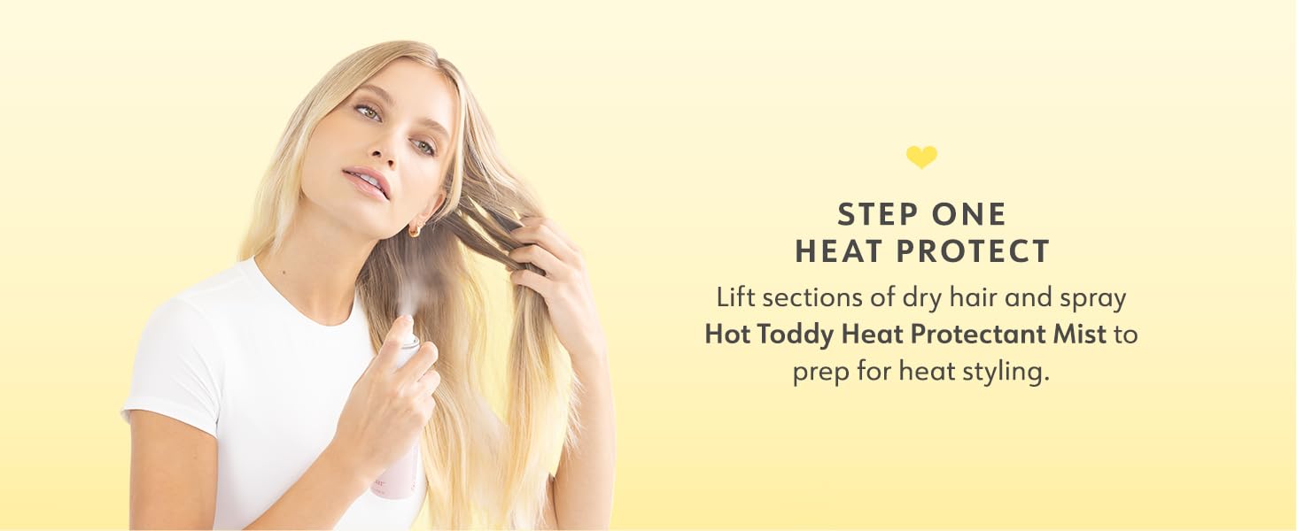 Step one heat protects