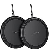 Wireless Charger 2-Pack for iPhone Wireless Charger Pad COKOEYE, Max Fast Wireless Phone Charger ...