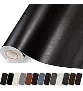 Lifenion Leather Repair Patch, Glossy Self Adhesive Leather Repair Tape, Large Vinyl Patch Kit fo...